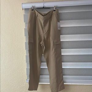 a new day Tan Ankle Cropped Pants